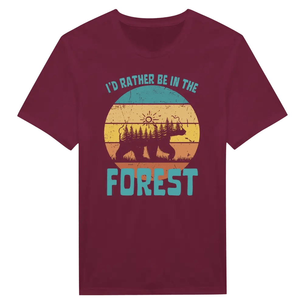 I'd Rather Be In The Forest 6 - T-shirt - Rather Be In Finland