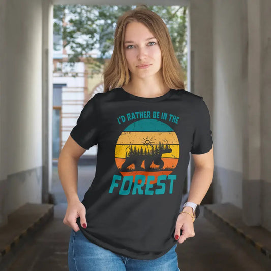 I’d Rather Be In The Forest 6 T shirt Print Material Rather Be In Finland