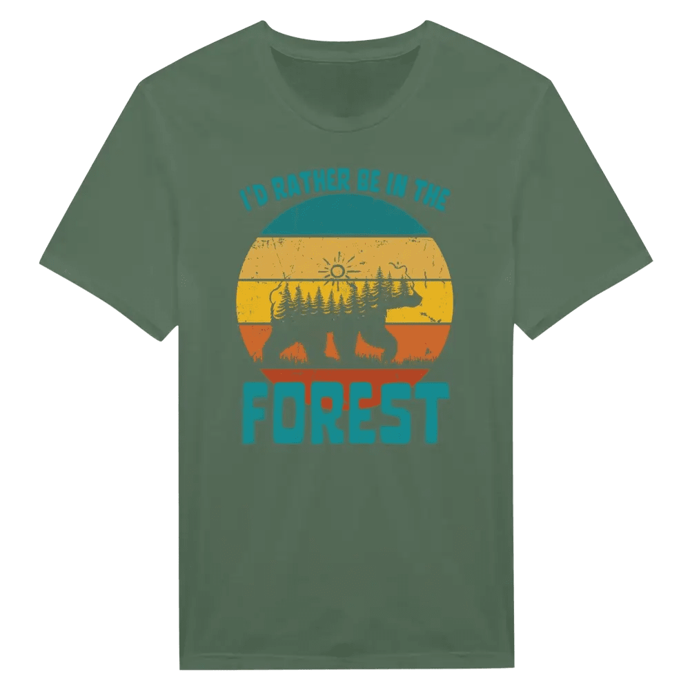 I'd Rather Be In The Forest 6 - T-shirt - Rather Be In Finland