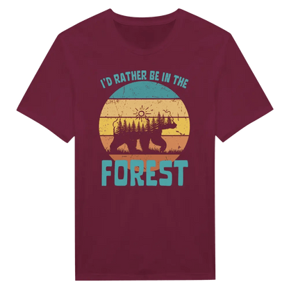 I'd Rather Be In The Forest 6 - T-shirt - Rather Be In Finland