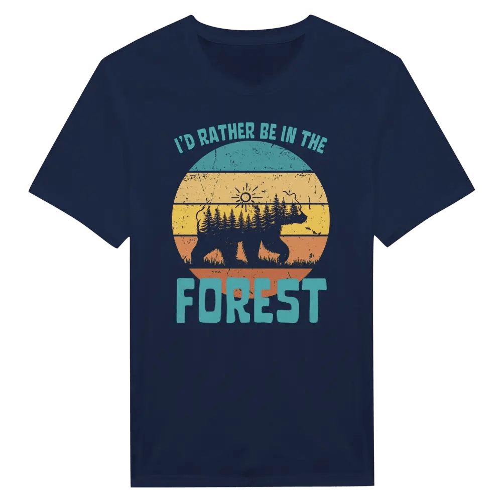 I'd Rather Be In The Forest 6 - T-shirt - Rather Be In Finland