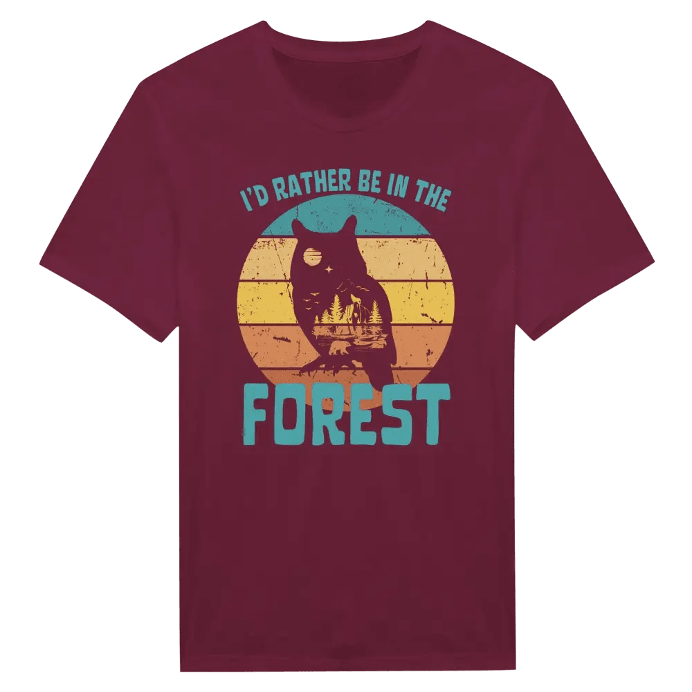 I'd Rather Be In The Forest 7 - T-shirt - Rather Be In Finland