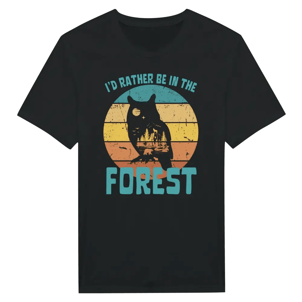 I'd Rather Be In The Forest 7 - T-shirt - Rather Be In Finland