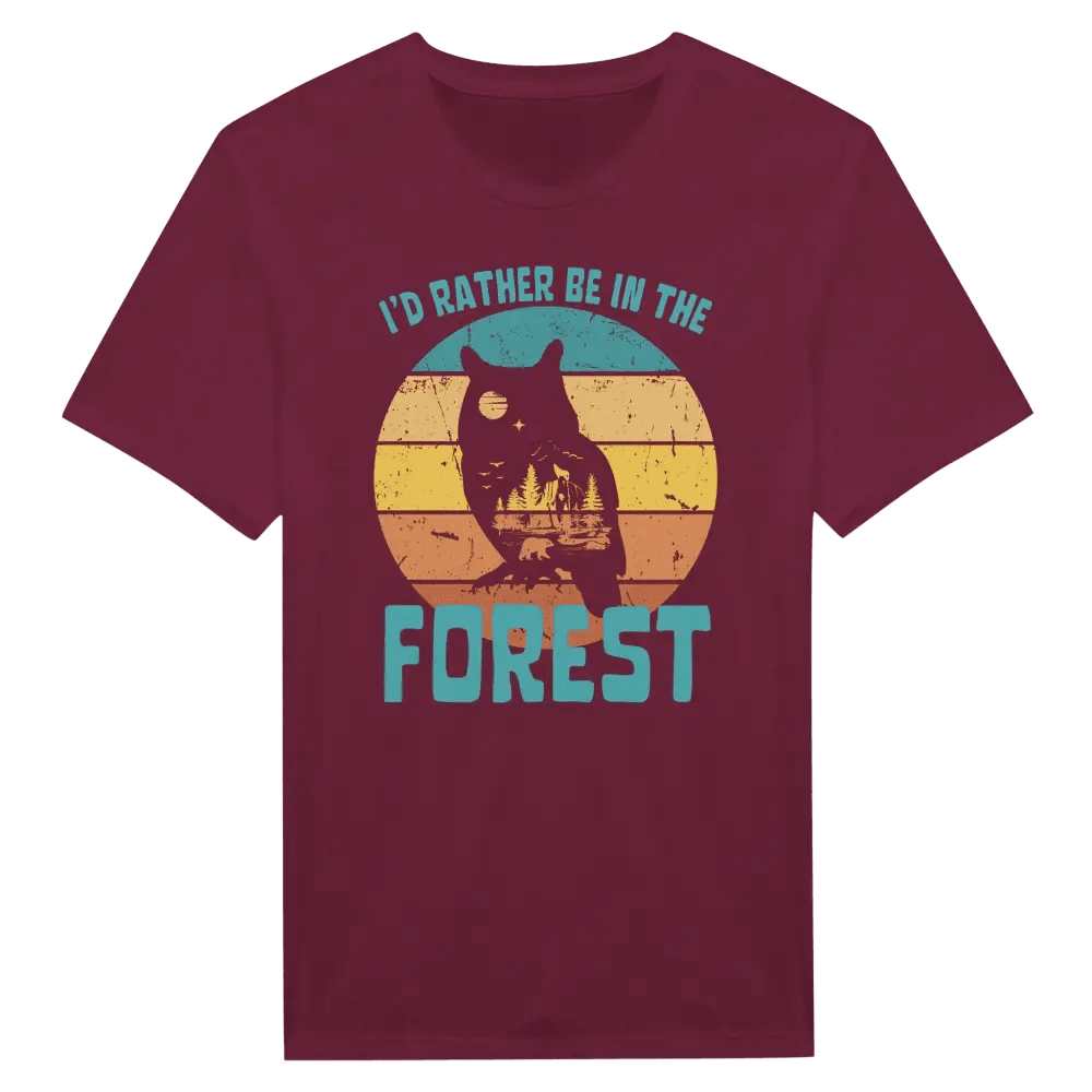 I'd Rather Be In The Forest 7 - T-shirt - Rather Be In Finland