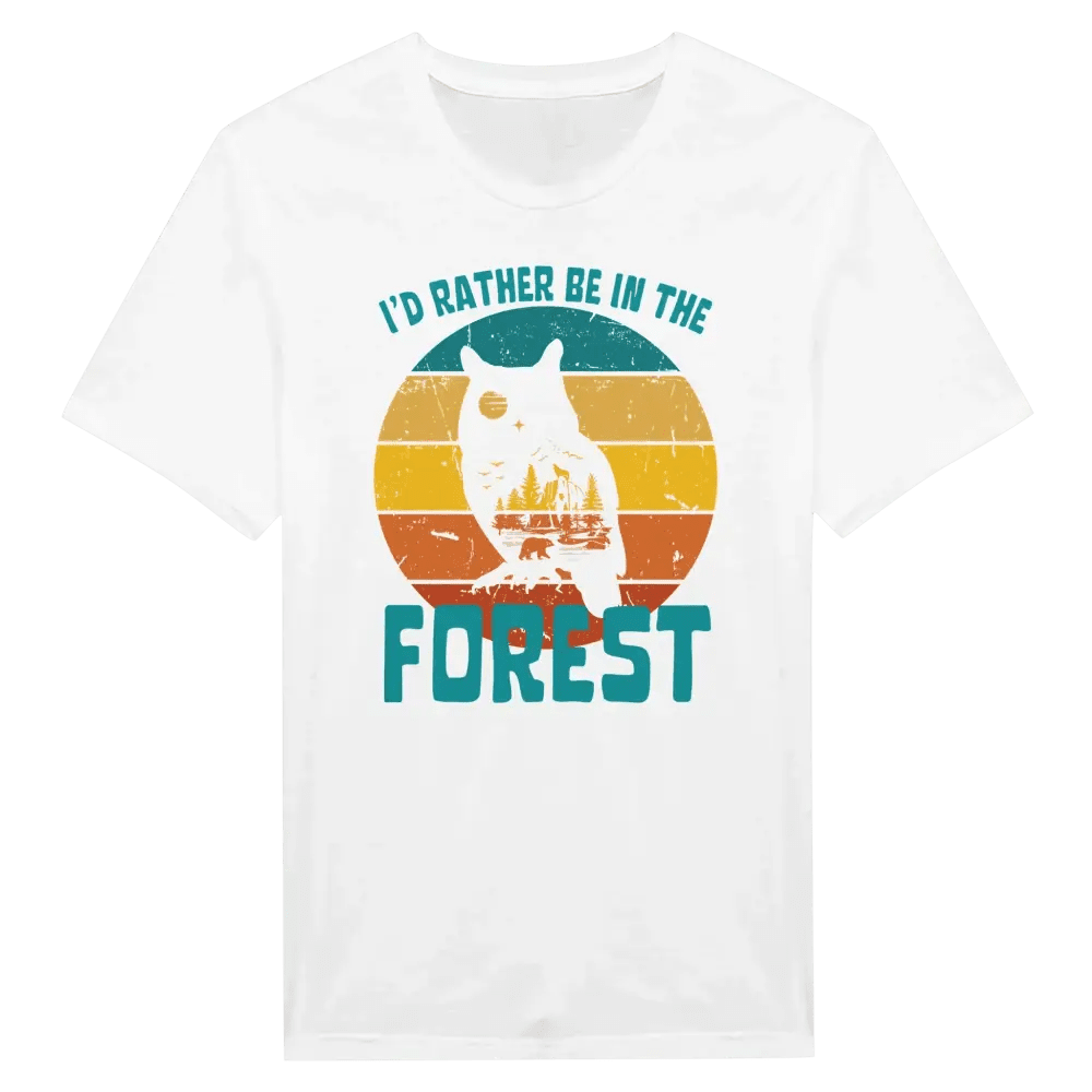 I'd Rather Be In The Forest 7 - T-shirt - Rather Be In Finland