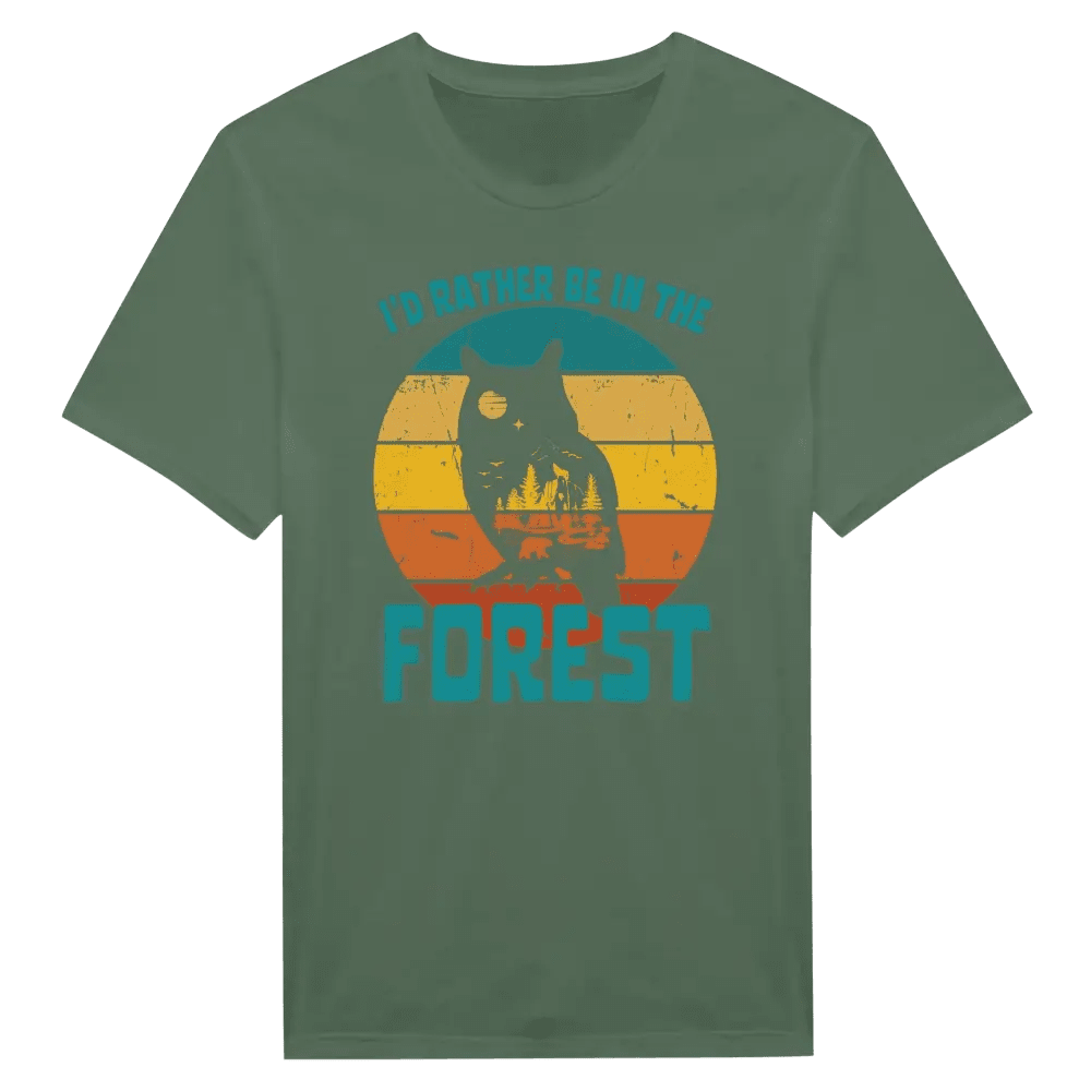 I'd Rather Be In The Forest 7 - T-shirt - Rather Be In Finland