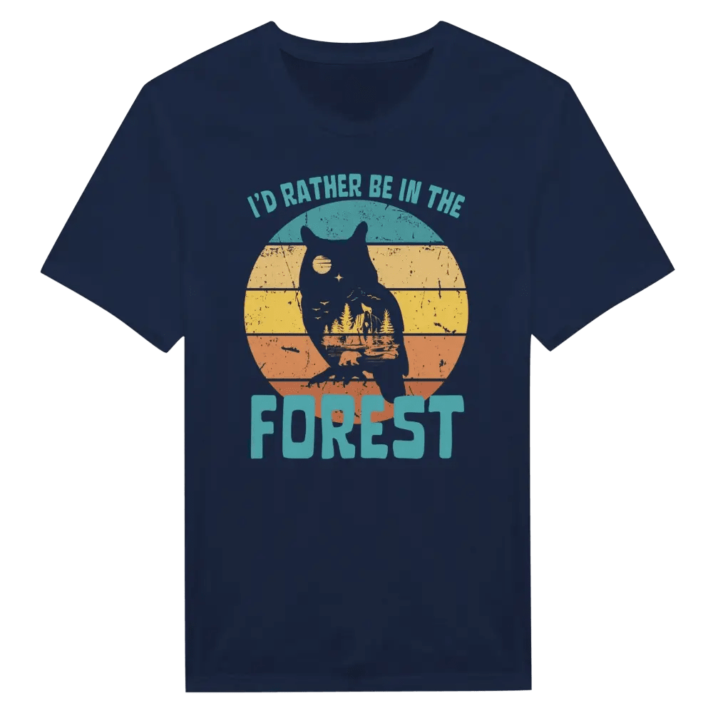 I'd Rather Be In The Forest 7 - T-shirt - Rather Be In Finland