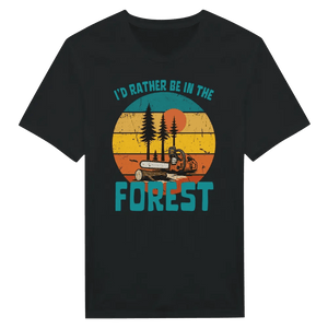 I'd Rather Be In The Forest, Chainsaw - T-shirt - Rather Be In Finland