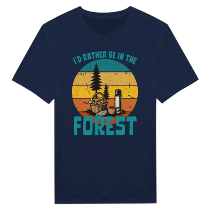 I'd Rather Be In The Forest, Mushrooms - T-shirt - Rather Be In Finland