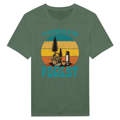 I'd Rather Be In The Forest, Mushrooms - T-shirt - Rather Be In Finland