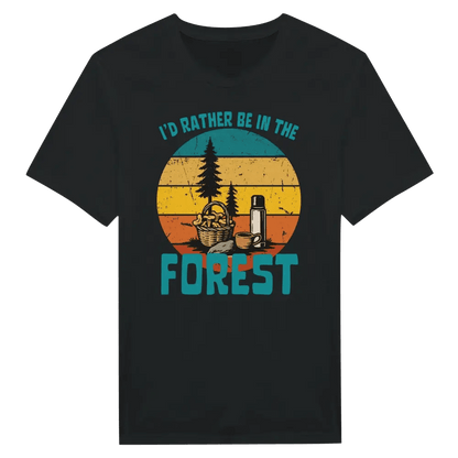 I'd Rather Be In The Forest, Mushrooms - T-shirt - Rather Be In Finland