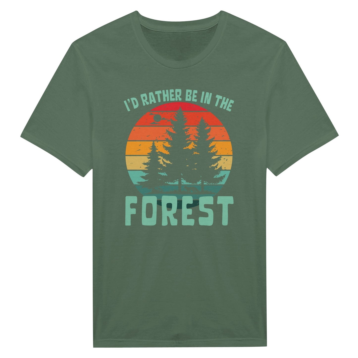 I'd Rather Be In The Forest - T-Shirt - Rather Be In Finland