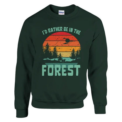 I'd Rather Be In The Forest With Wildlife - Sweatshirt - Rather Be In Finland