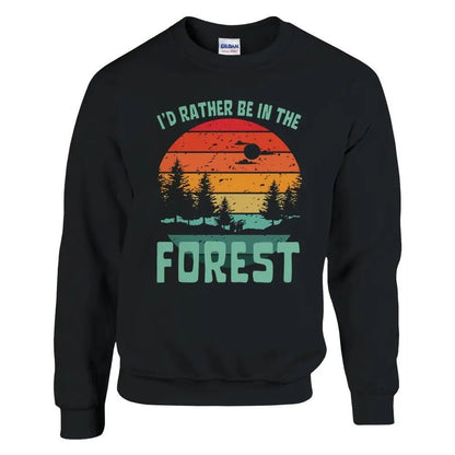 I'd Rather Be In The Forest With Wildlife - Sweatshirt - Rather Be In Finland