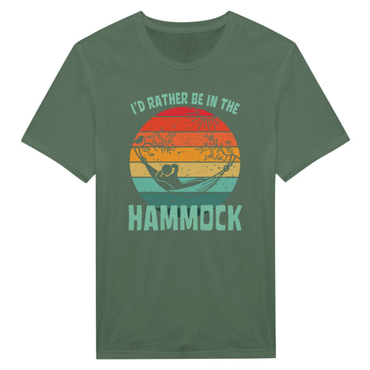 I'd Rather Be In The Hammock 2 - T-Shirt - Rather Be In Finland