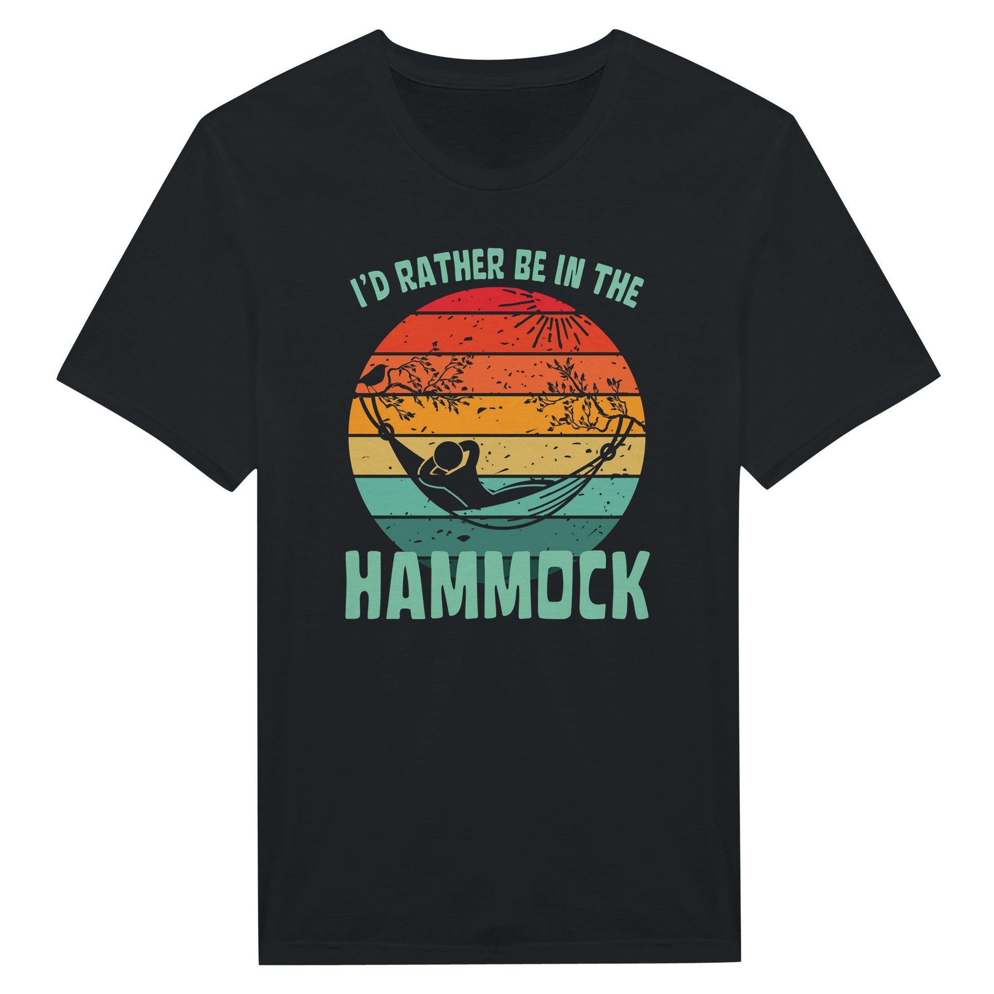 I'd Rather Be In The Hammock 2 - T-Shirt - Rather Be In Finland