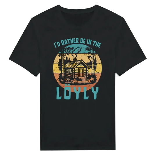 I'd Rather Be In The Löyly 2 - T-shirt - Rather Be In Finland