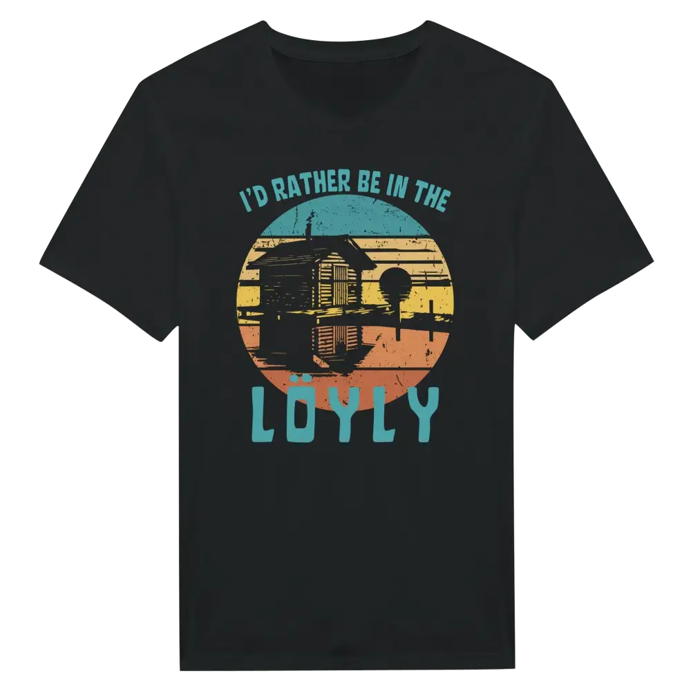 I'd Rather Be In The Löyly - T-shirt - Rather Be In Finland