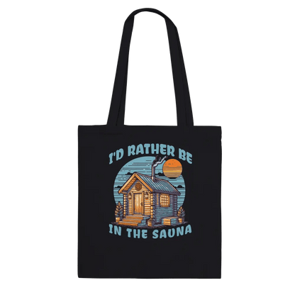 I'd Rather Be In The Sauna - Premium Tote Bag - Rather Be In Finland