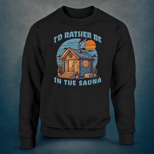 I'd Rather Be In The Sauna - Sweatshirt - Rather Be In Finland