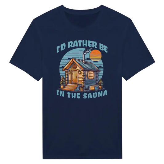 I'd Rather Be In The Sauna - T-shirt - Rather Be In Finland