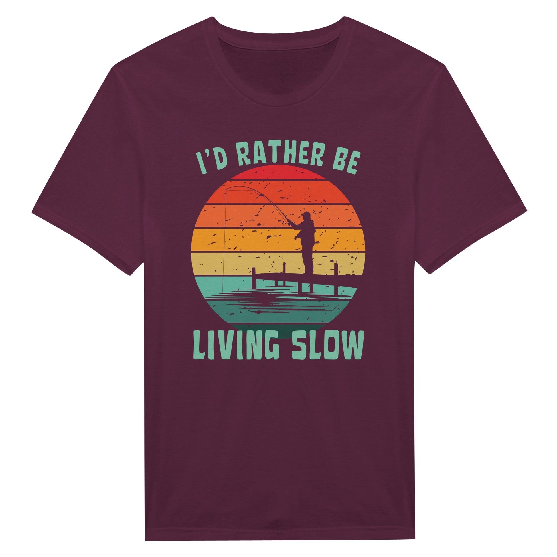 I'd Rather Be Living Slow 2 - T-Shirt - Rather Be In Finland