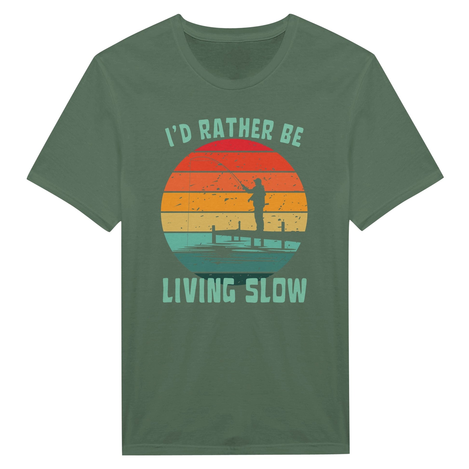 I'd Rather Be Living Slow 2 - T-Shirt - Rather Be In Finland