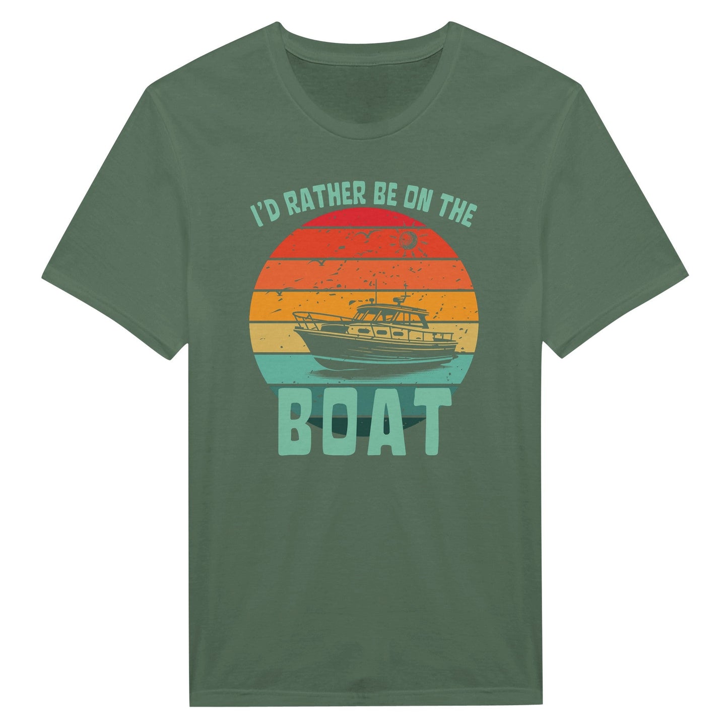 I'd Rather Be On The Boat - T-Shirt - Rather Be In Finland