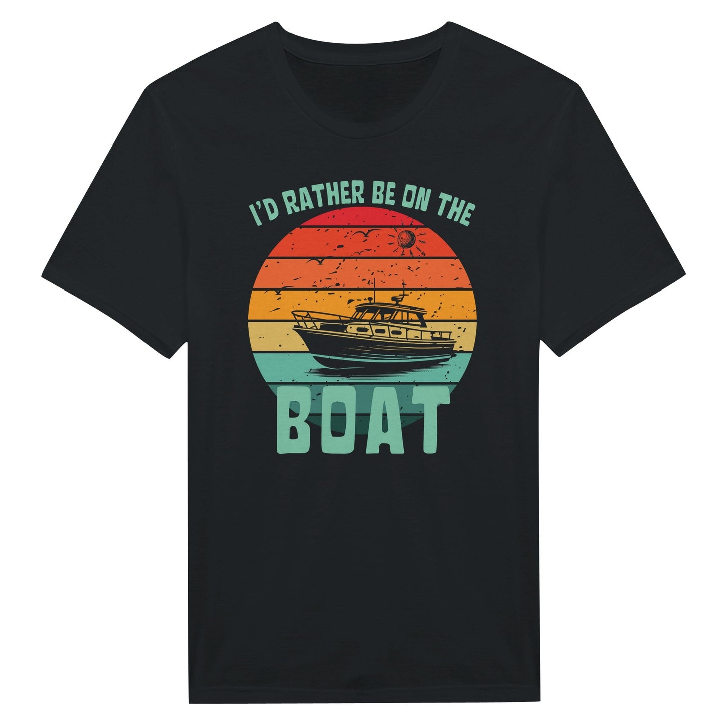 I'd Rather Be On The Boat - T-Shirt - Rather Be In Finland