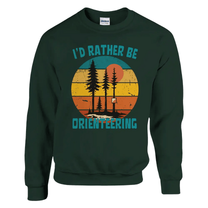 I'd Rather Be Orienteering - Sweatshirt - Rather Be In Finland