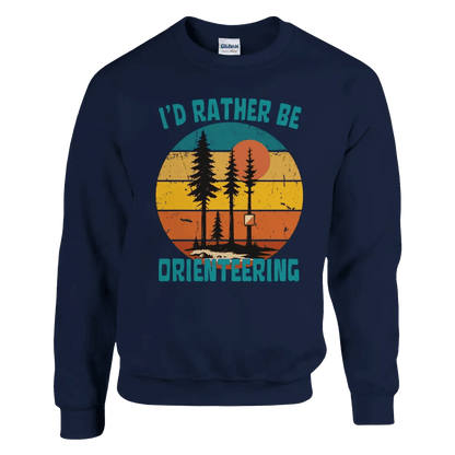 I'd Rather Be Orienteering - Sweatshirt - Rather Be In Finland
