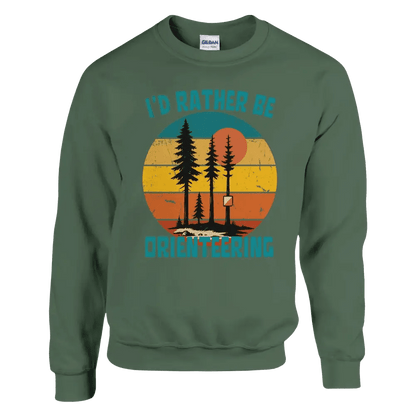 I'd Rather Be Orienteering - Sweatshirt - Rather Be In Finland