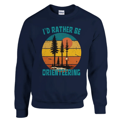 I'd Rather Be Orienteering - Sweatshirt - Rather Be In Finland