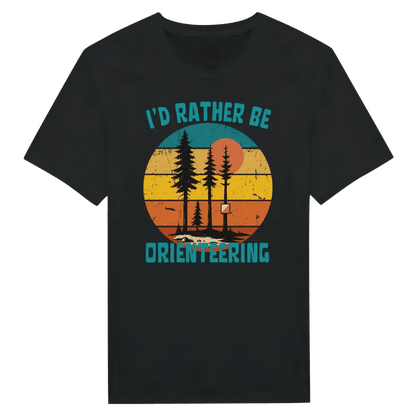 I'd Rather Be Orienteering - T-shirt - Rather Be In Finland