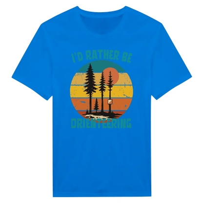 I'd Rather Be Orienteering - T-shirt - Rather Be In Finland