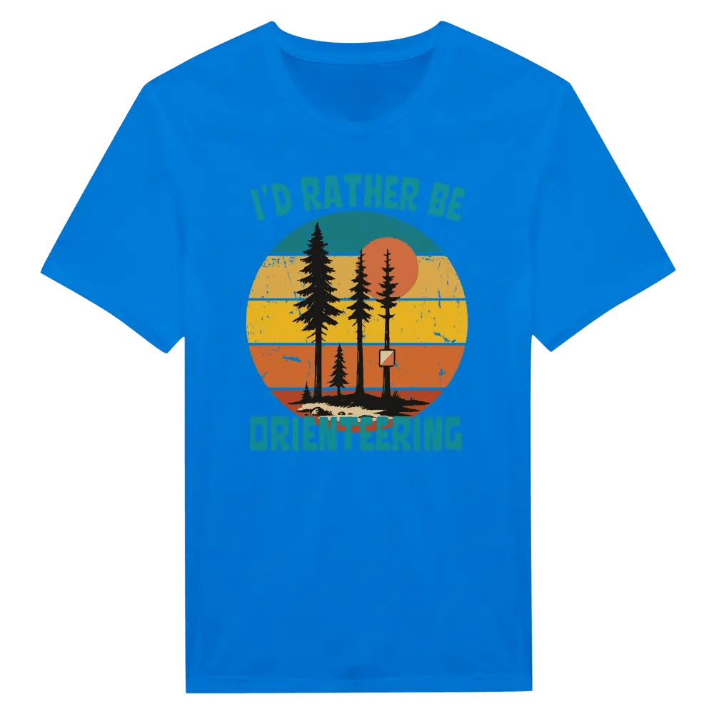 I'd Rather Be Orienteering - T-shirt - Rather Be In Finland