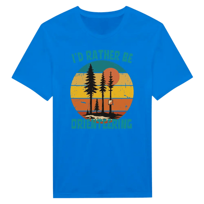 I'd Rather Be Orienteering - T-shirt - Rather Be In Finland