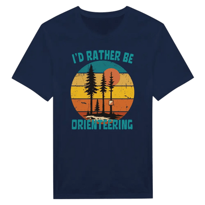 I'd Rather Be Orienteering - T-shirt - Rather Be In Finland