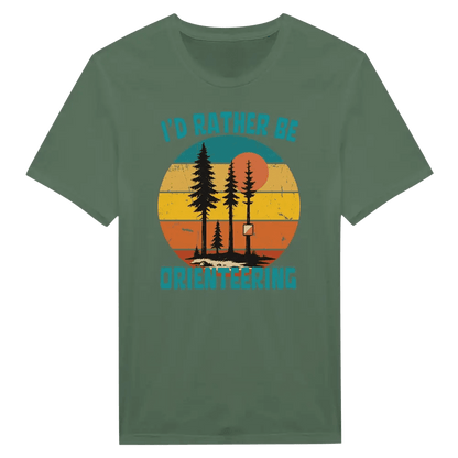 I'd Rather Be Orienteering - T-shirt - Rather Be In Finland