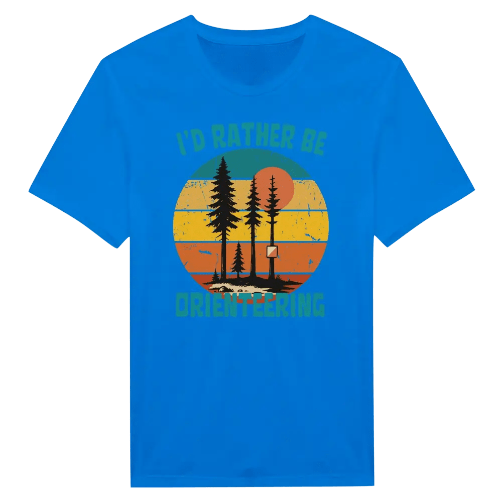 I'd Rather Be Orienteering - T-shirt - Rather Be In Finland