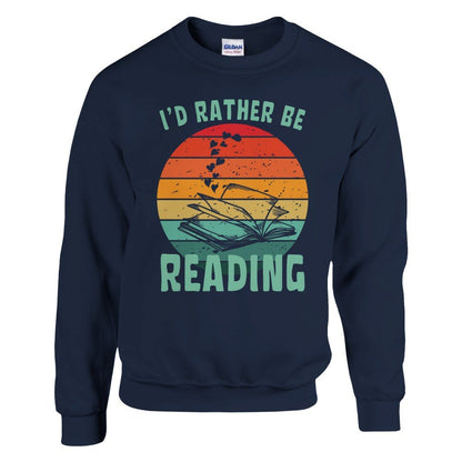 I'd Rather Be Reading - Sweatshirt - Rather Be In Finland