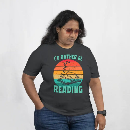 I'd Rather Be Reading - T-Shirt - Rather Be In Finland