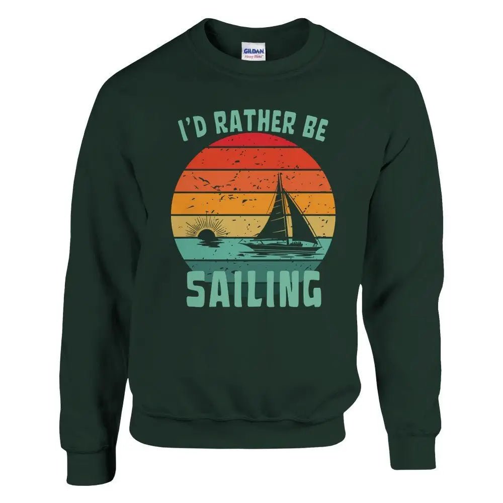 I'd Rather Be Sailing - Sweatshirt - Rather Be In Finland