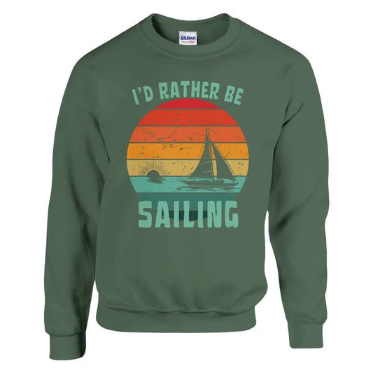 I'd Rather Be Sailing - Sweatshirt - Rather Be In Finland