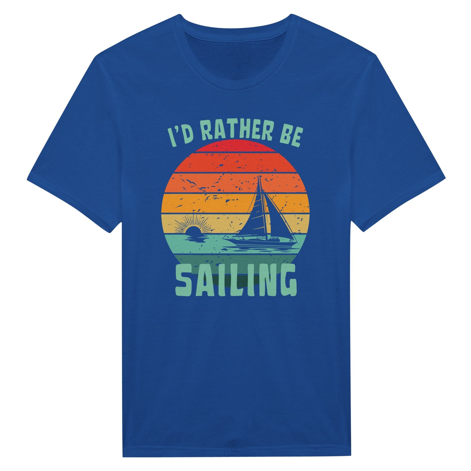 I'd Rather Be Sailing - T-Shirt - Rather Be In Finland