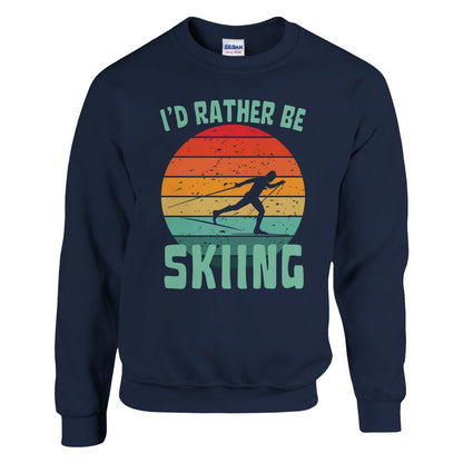 I'd Rather Be Skiing - Sweatshirt - Rather Be In Finland