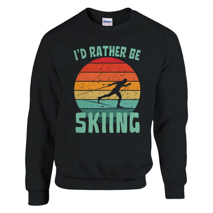 I'd Rather Be Skiing - Sweatshirt - Rather Be In Finland