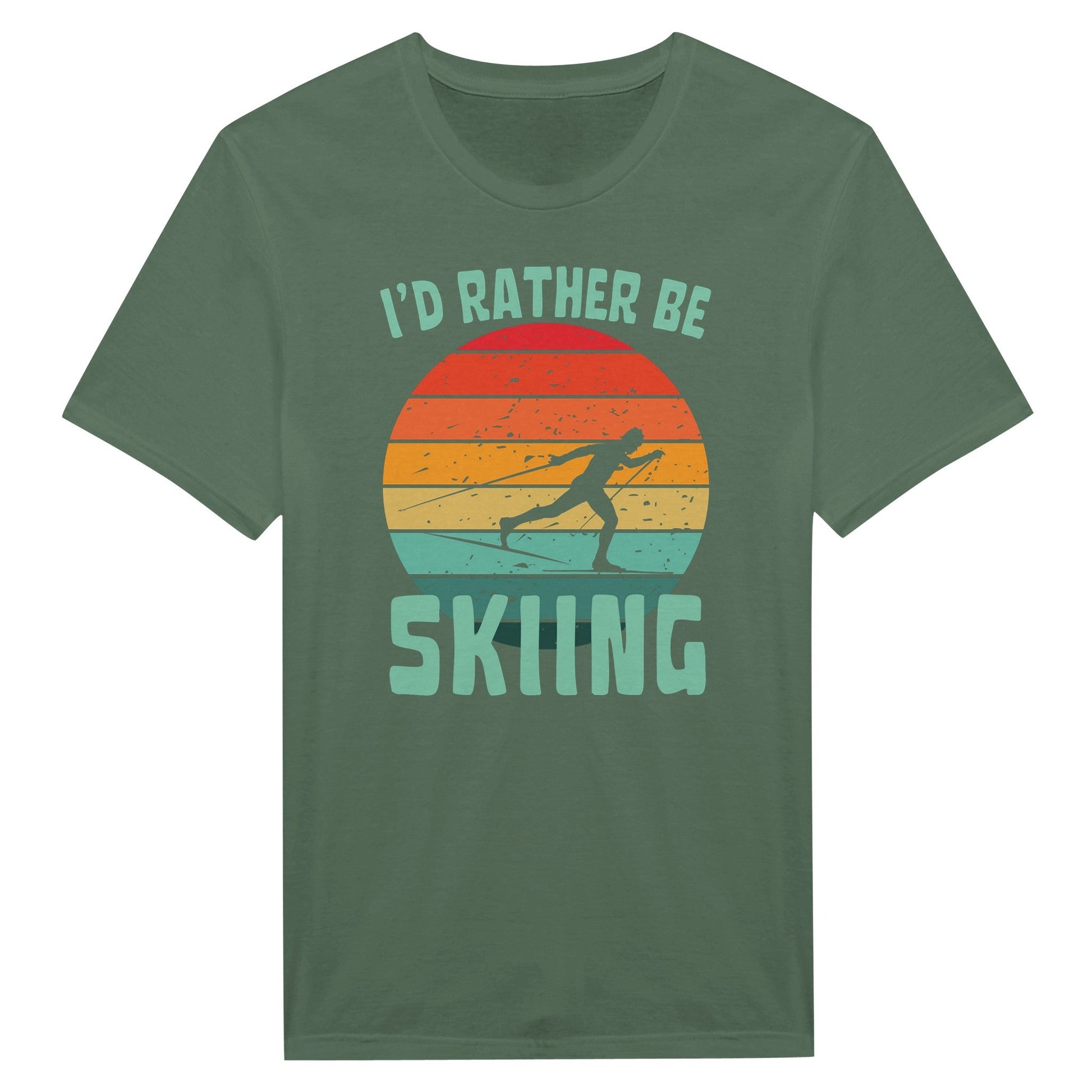 I'd Rather Be Skiing - T-Shirt - Rather Be In Finland