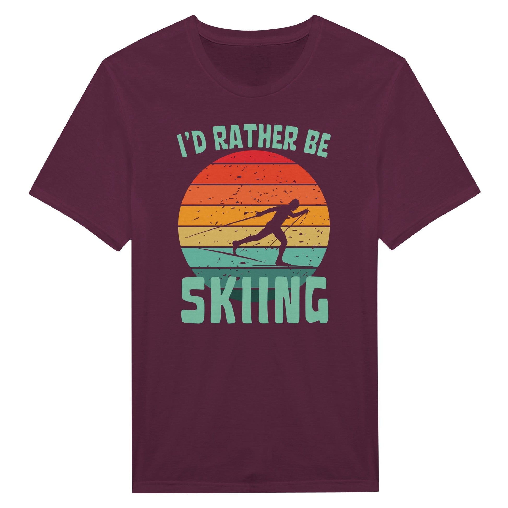 I'd Rather Be Skiing - T-Shirt - Rather Be In Finland