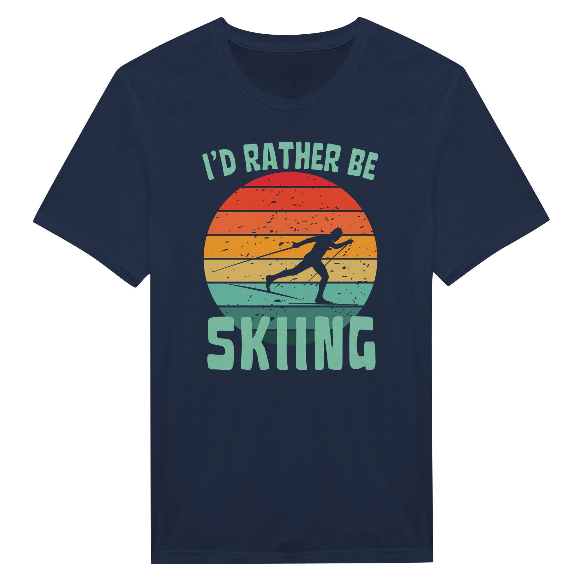 I'd Rather Be Skiing - T-Shirt - Rather Be In Finland